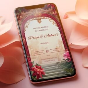Indian Wedding Invitation Animated Digital & Printable For All Religions