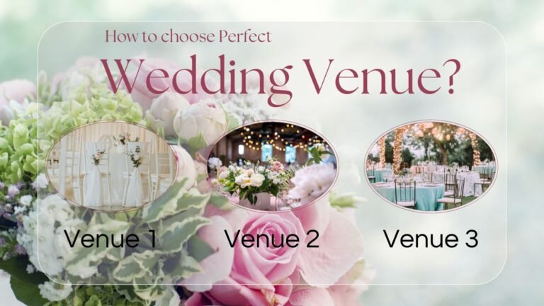 7 Steps To Choose The Perfect Venue For Your Wedding In India